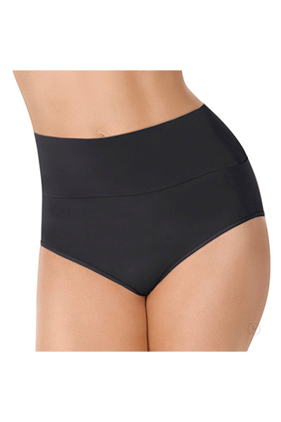 Eurotard Womens 95155 Comfort Fit Mid-Rise Panty by EuroSkins Black