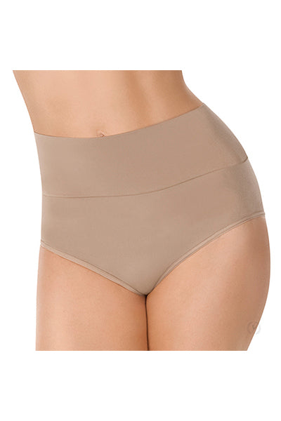Eurotard Womens 95155 Comfort Fit Mid-Rise Panty by EuroSkins Nude