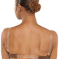  Eurotard 95624 Womens Seamless Padded Wide Band Bra by EuroSkins Mocha Back
