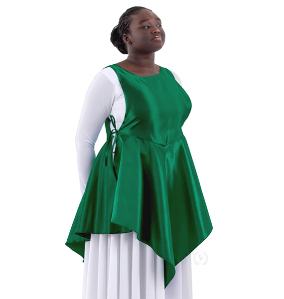 Eurotard B1104C - Girls Rose of Sharon Satin Peplum Ephod