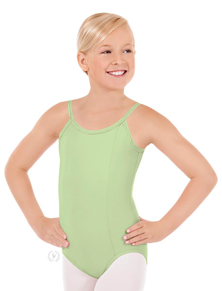Eurotard 1064C Girls Cotton Lycra Princess Seam Camisole Leotard