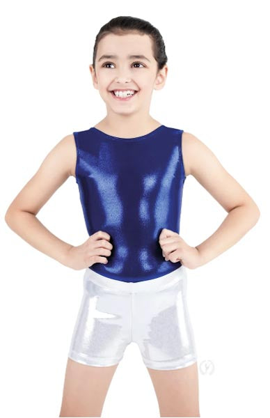 Eurotard 29535C Girls Stardust Metallic Booty Shorts