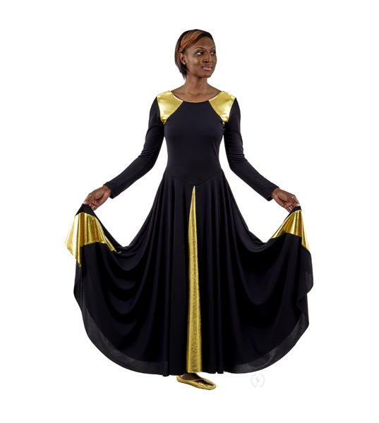 sachin and babi light blue dress Plus Size Black Lace Long Sleeves Gothic Wedding Dress