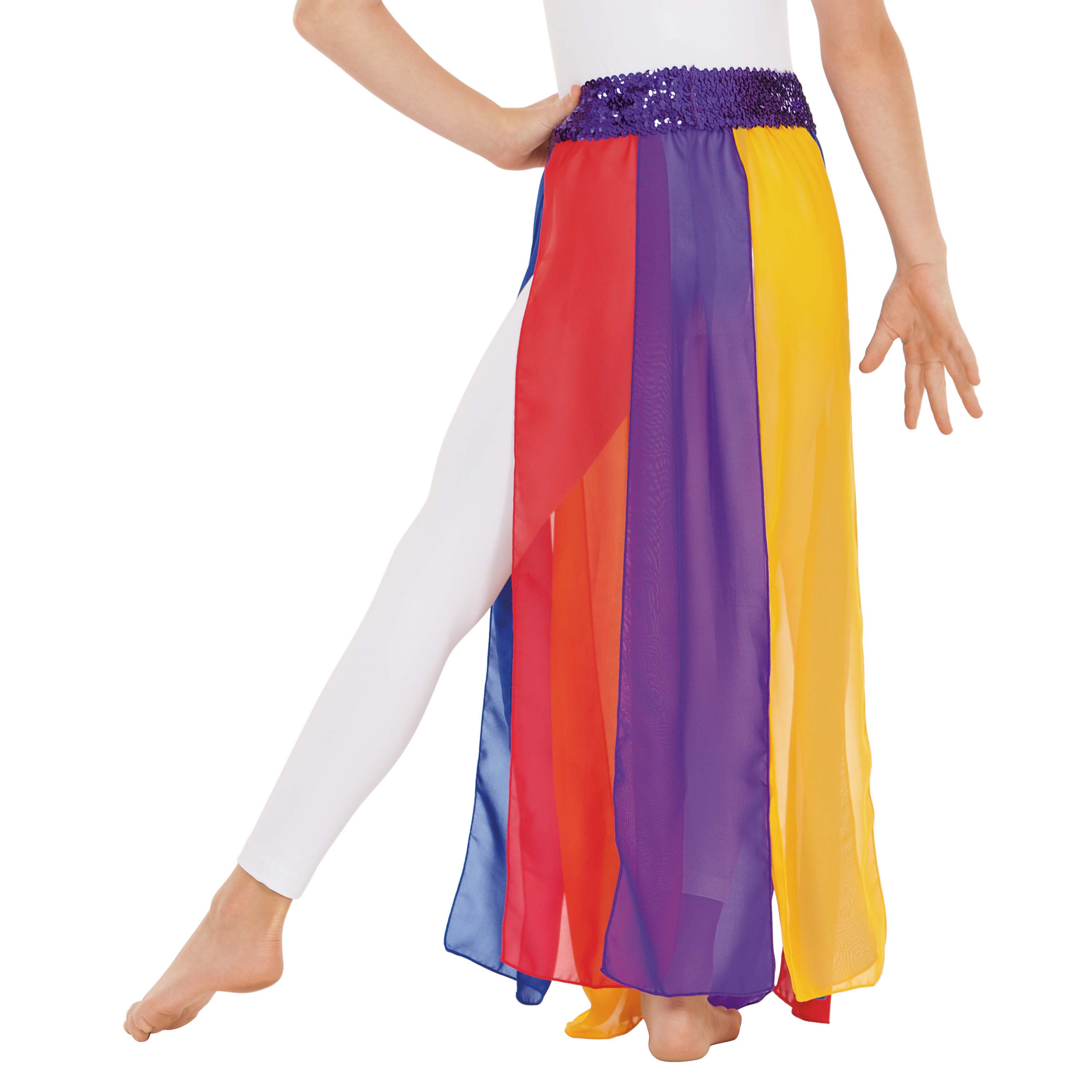 Eurotard 39808C Multi-Color Streamer Skirt
