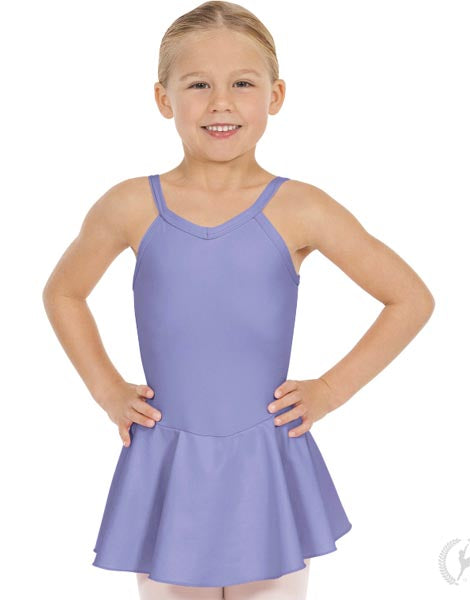 Eurotard 44453 Girls Microfiber Camisole Dance Dress Lilac
