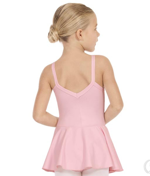 Eurotard 44453 Girls Microfiber Camisole Dance Dress Pink