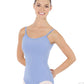 Eurotard 44819 Womens Microfiber Adjustable Camisole Leotard Light Blue