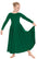 Eurotard 13524C Girls Simplicity Praise Dress Green Color