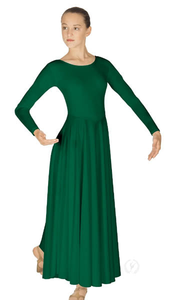 Eurotard 13524 Simplicity Praise Dress Green color