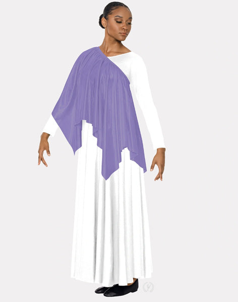 Eurotard 13768 Womens Soft Skies Overlay Lilac