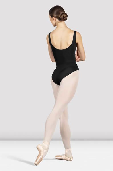 Bloch Ladies Ava Tank Leotard Black Back