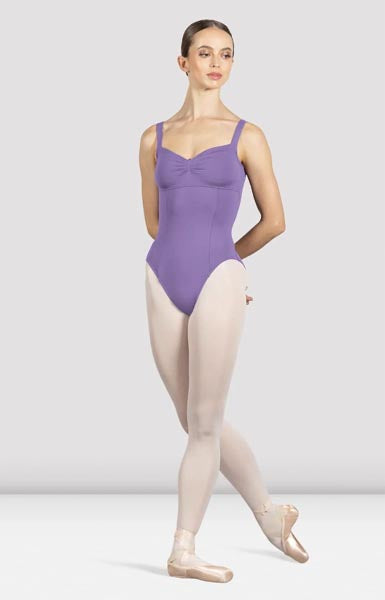 Bloch Ladies Ava Tank Leotard Lavender Front