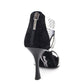 Port Dance PD813 PRO Silver Black Nubuck Dance Shoes