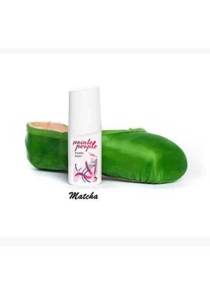 Fabric Pointe Painte color matcha (green)