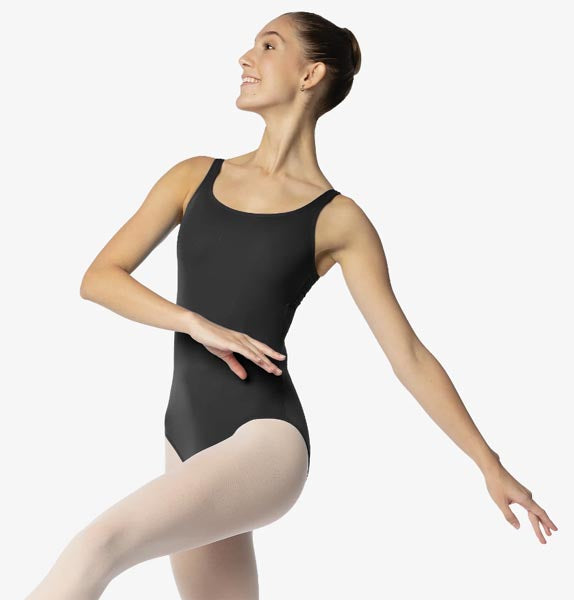 So Danca SL124 Marlena Adult Tank Leotard Black