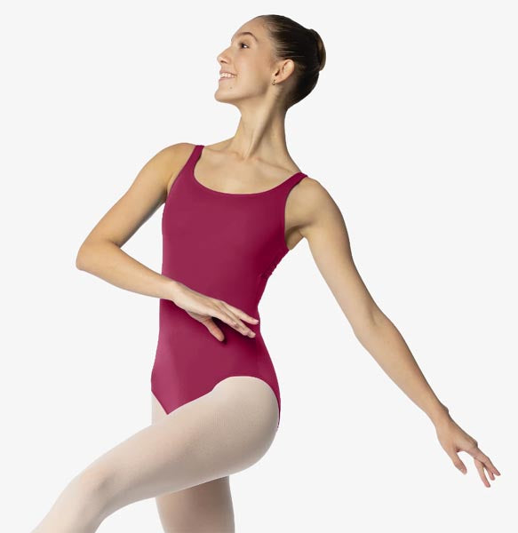 So Danca SL124 Marlena Adult Tank Leotard Burgundy