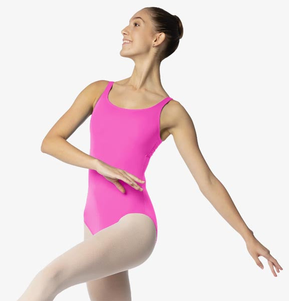 So Danca SL124 Marlena Adult Tank Leotard Dark Pink