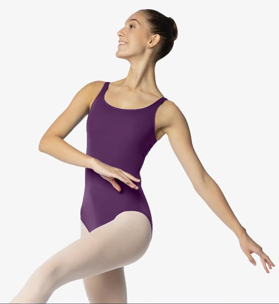 So Danca SL124 Marlena Adult Tank Leotard Dark Purple