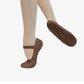 So Danca SD69L Brittany Adult Premium Leather Full Sole Ballet Slipper MOCHA