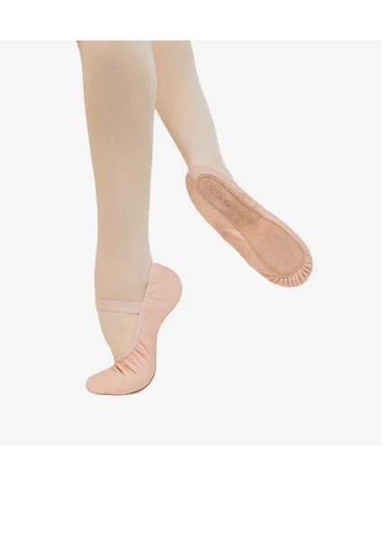 So Danca SD69L Brittany Adult Premium Leather Full Sole Ballet Slipper PINK 50