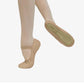 So Danca SD69L Brittany Adult Premium Leather Full Sole Ballet Slipper SAND