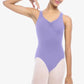 So Danca SL06 Jennifer Adult Tank Leotard With Pinched Front Lilac