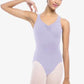 So Danca SL06 Jennifer Adult Tank Leotard With Pinched Front Light Lilac