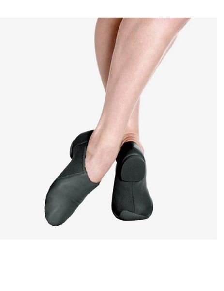 So Danca JZ43C Children Leather Jazz Shoe Black