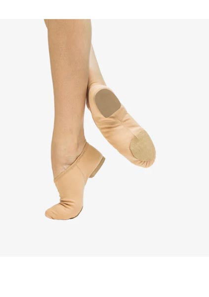 So Danca JZ75L Jada Adult Stretch Canvas Split Sole Jazz Shoe Sand