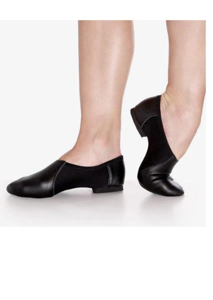 So Danca JZ76L Jesse Adult Rubber Sole Jazz Shoe Black