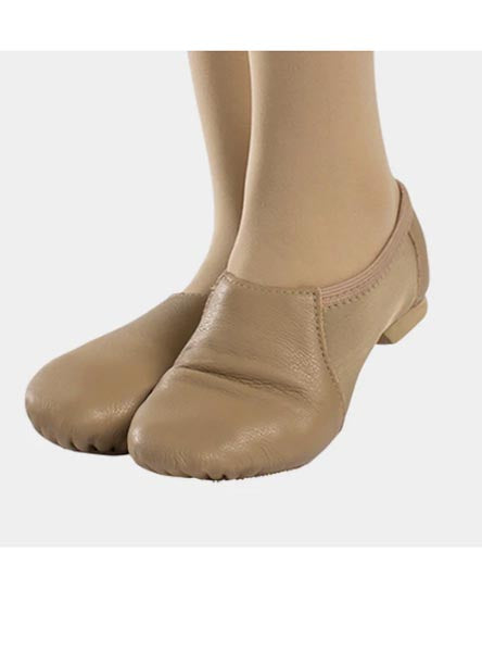 So Danca JZ76L Jesse Adult Rubber Sole Jazz Shoe Caramel