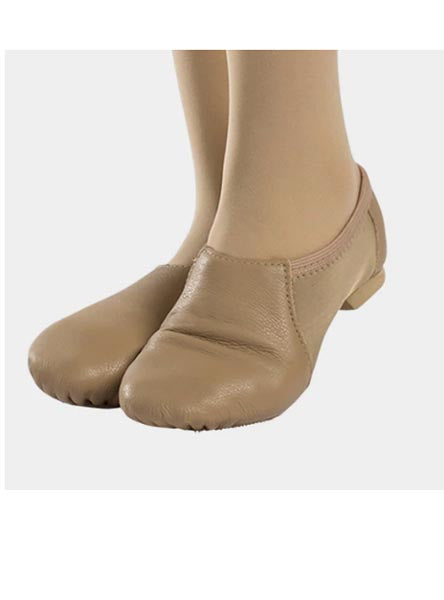 bloch s0470l womens pulse tan/black jazz shoe