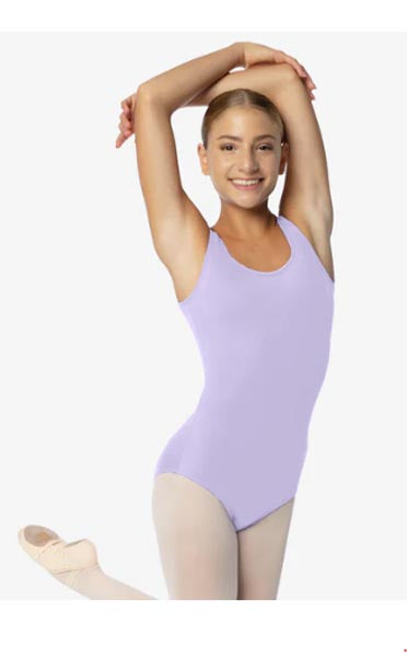 So Danca SL08 Olivia Adult Microfiber Classic Tank Leotard Light Lilac