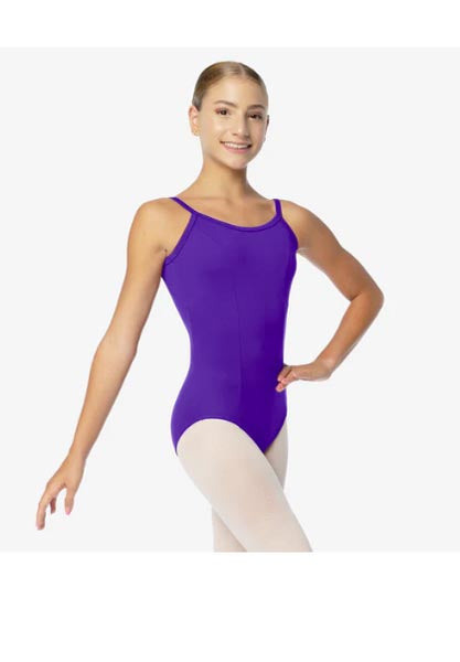 So Danca SL02 Patricia Adult Camisole Leotard With Princess Seams Oxford Blue