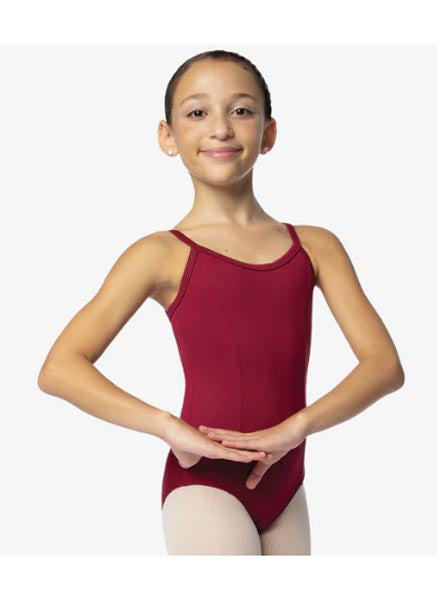 So Danca SL03 Pratish Child Camisole Leotard With Princess Seams Burgundy