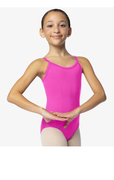 So Danca SL03 Pratish Child Camisole Leotard With Princess Seams Dark Pink