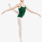 So Danca SL05 Steffi Child Camisole Leotard With Pinch Front Hunter Green