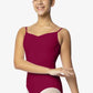 So Danca SL04 Stephanie Adult Camisole Leotard With Pinch Front Burgundy