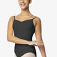 So Danca SL04 Stephanie Adult Camisole Leotard With Pinch Front Black