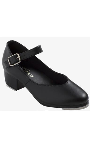 So Danca TA44S 1.25" Children's Character Cuban Heel Tap Shoe Black