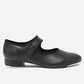 So Danca TA38 Tali Adult Vegan Velcro Strap Tap Shoe Black Matte