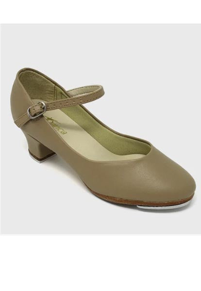 So Danca TA55 Tara 1.5" Heel Tap Shoe Tan
