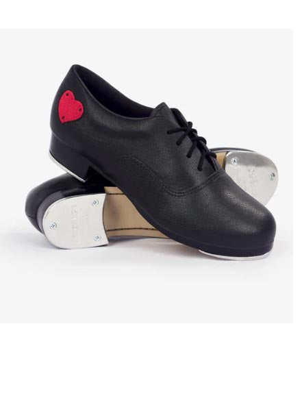 So Danca TA705V Timber Men's Premium Leather Professional Tap Shoes With Heart Embroidery