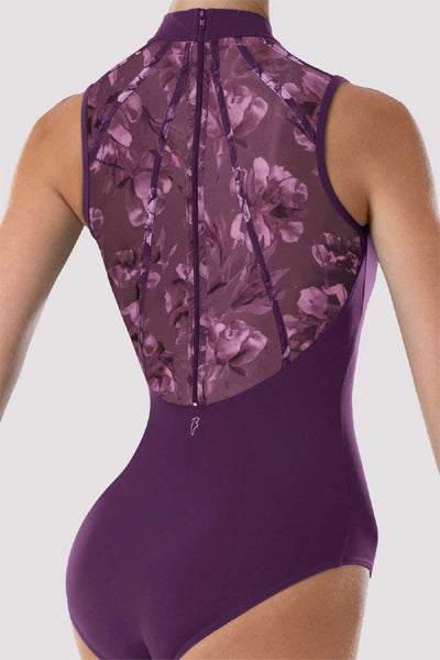 Bloch L4275 Lani Floral Zip Back Leotard
