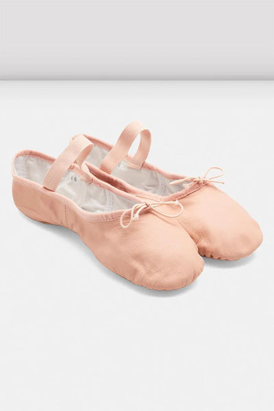 bloch s0258 ladies dansoft ll split sole ballet shoes-pair