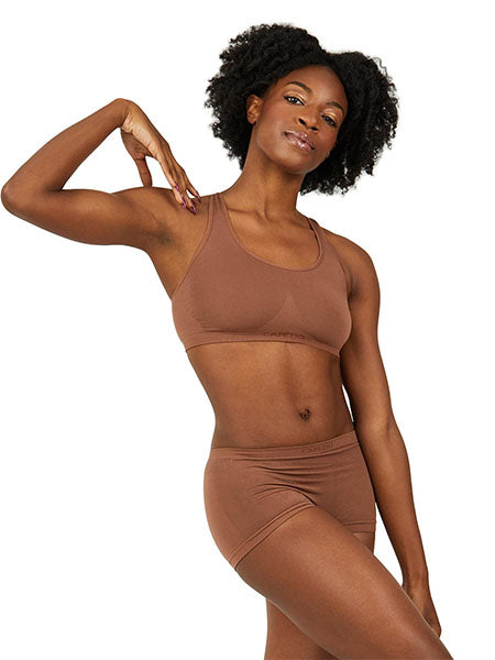 Capezio 3760W Seamless Racerback Sports Bra