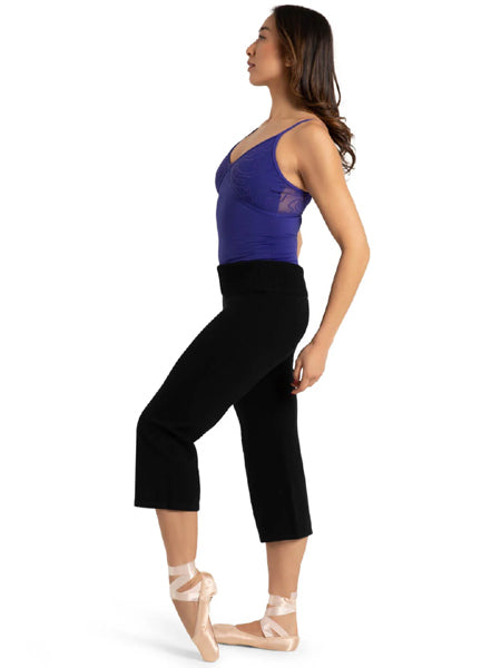 Capezio CK10993W Harmonie Wellness Crop Wide Leg Pant