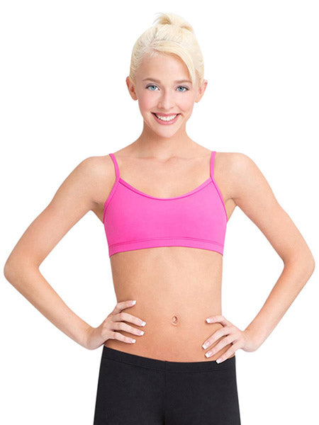 Capezio TB102 Camisole Bra Top Hot Pink