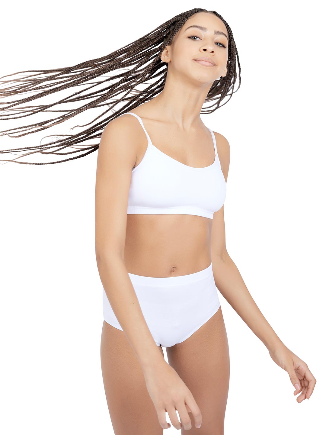 Capezio TB102 Camisole Bra Top White