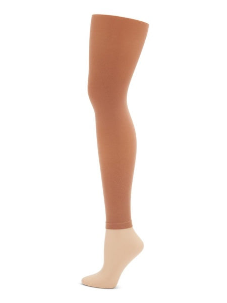 Capezio 1917X Young Child Footless Tights w/Self Knit Waist Band - 3 Pack